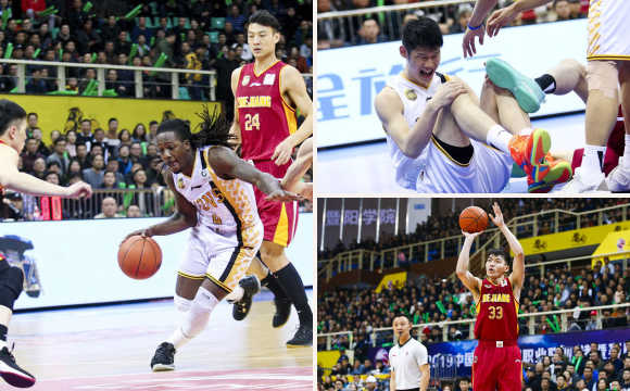  CBA季后赛首轮，广东大胜浙江晋级